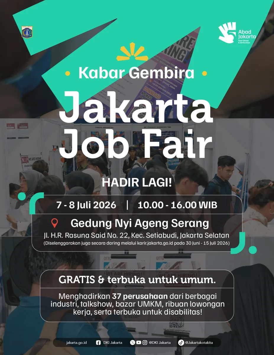 Job Fair Kabupaten Bireuen 2026 (Suku Dinas TKTE Wilayah Kabupaten Bireuen Barat) : 7-8 Juli 2026